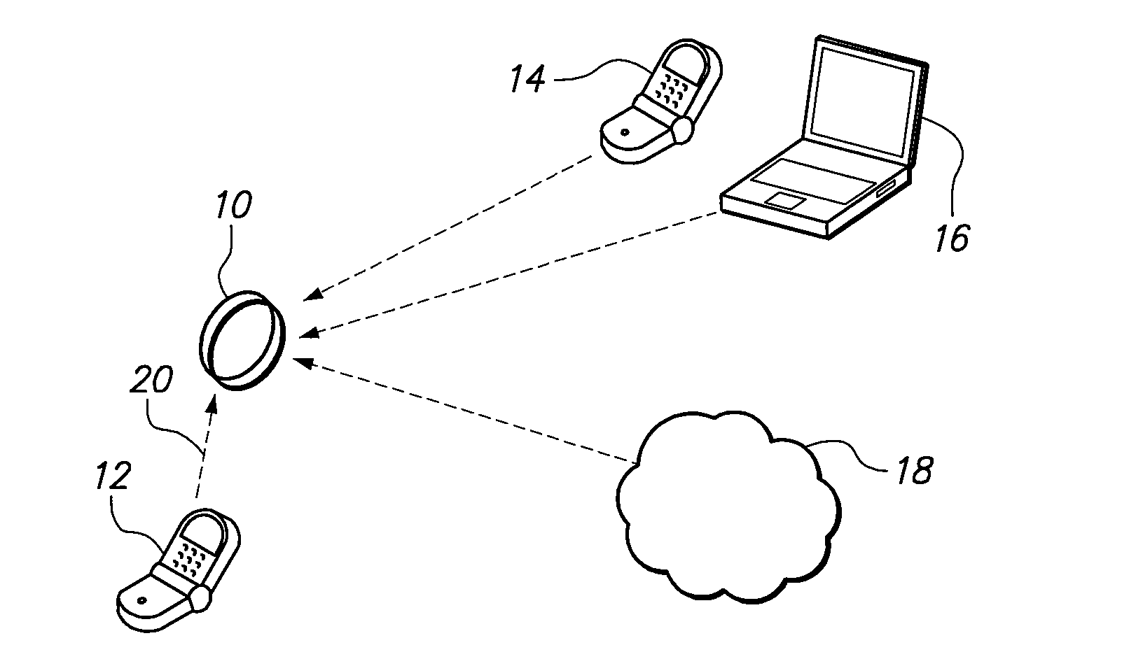 Interactive display bracelet