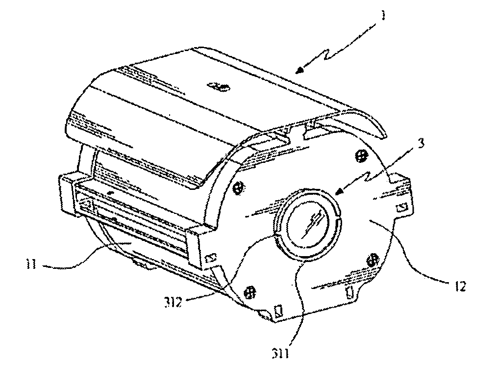 CCTV Camera Lens Adjustment Structure