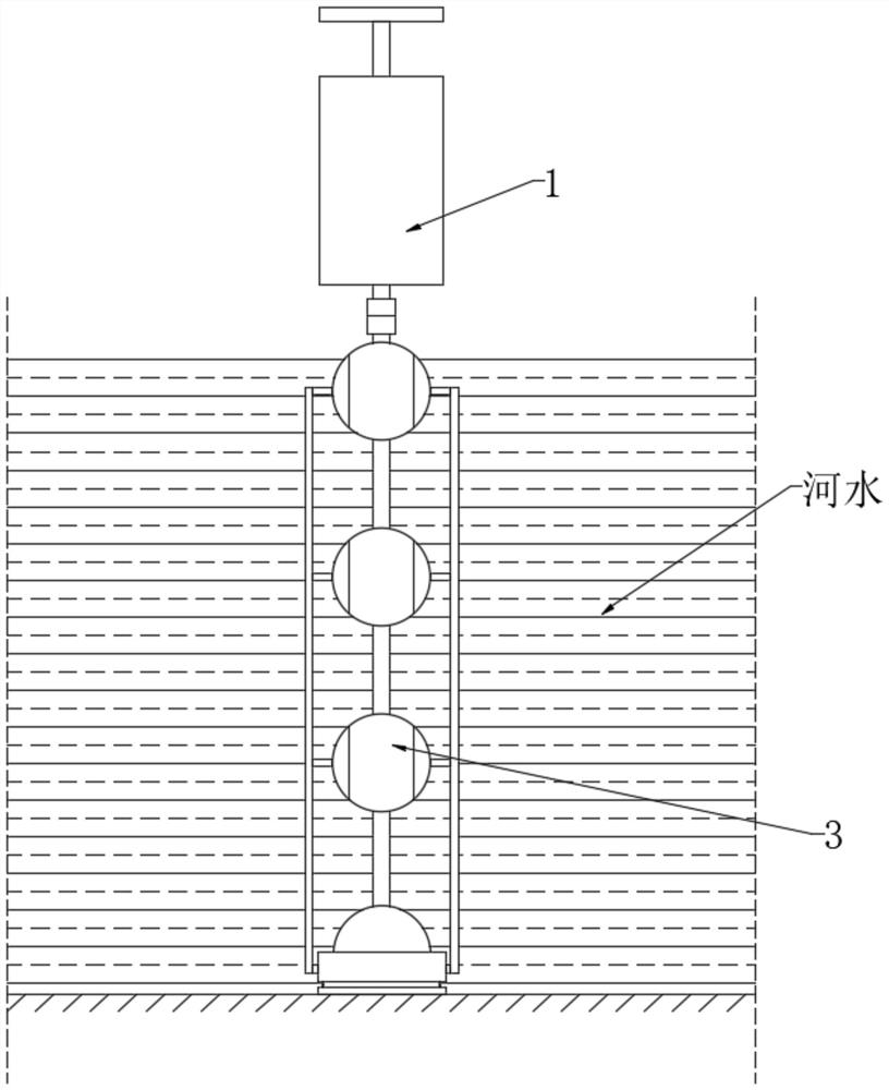 Miniature sewage water quality collection and analysis detection equipment