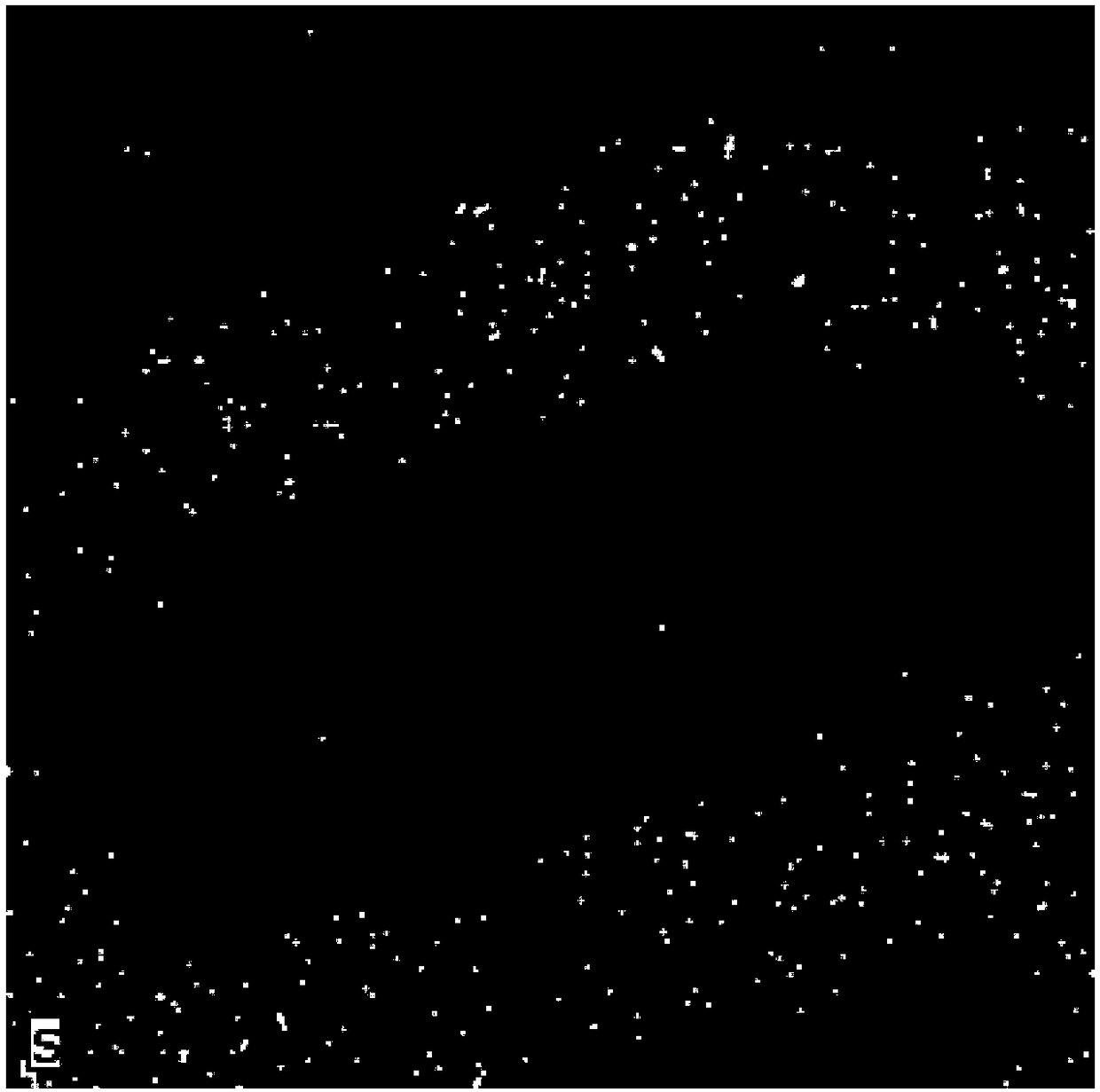 Preparation method of nitrogen, sulfur and phosphorus heteroatom-doped carbon material