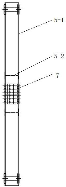 Under-beam beam transport lifting appliance system and lifting method