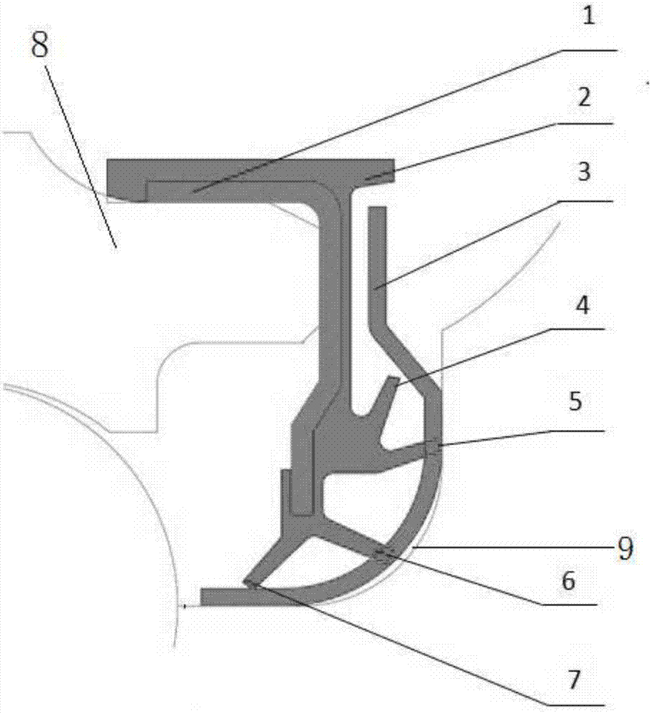 Sealing assembly for wheel hub bearing unit