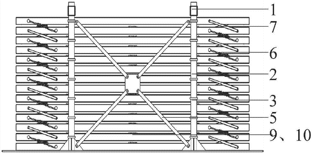 Laminar shear model box capable of simulating viscoelastic boundary