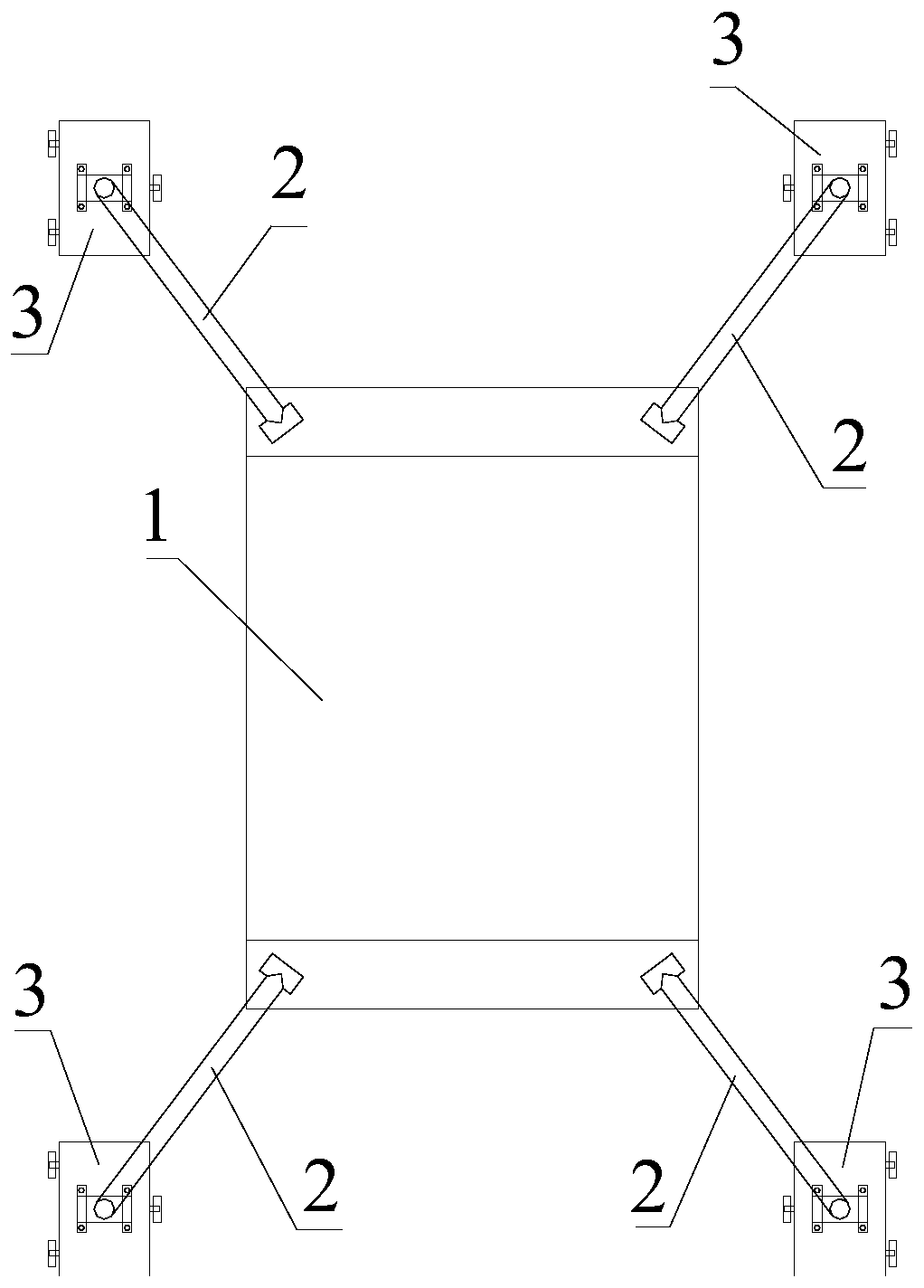 Underwater adsorption type obstacle crossing robot and obstacle crossing method thereof