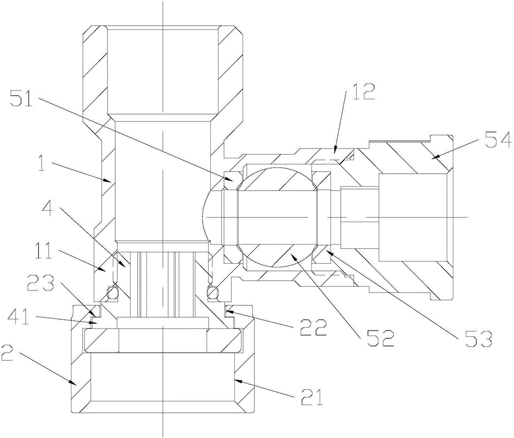 Three-way valve