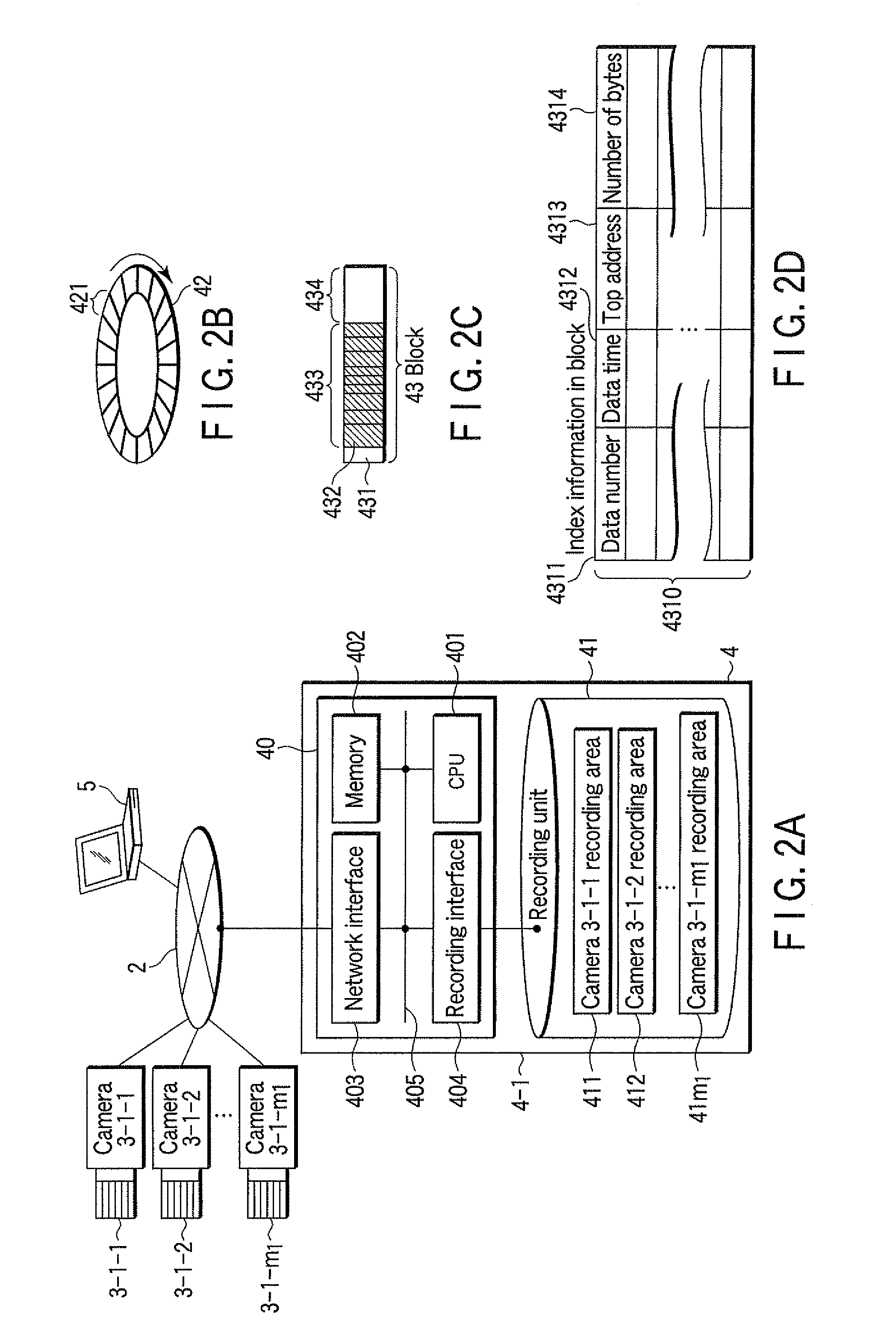 Video-recording and transfer apparatus, and video-recording and transfer method