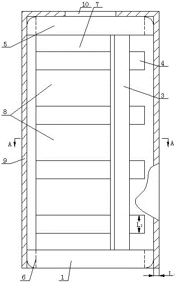 A steel bar connector with inner ring cylindrical structure and its construction method