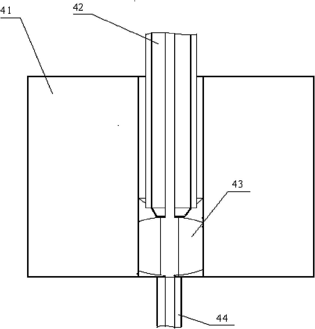 High-pressure bursting test system for pressure vessels