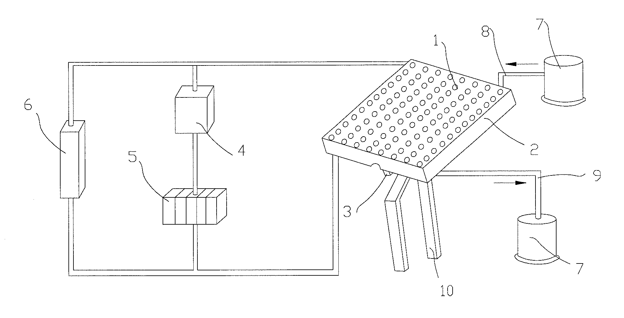 System for thermoelectric converting type solar thermal power generation