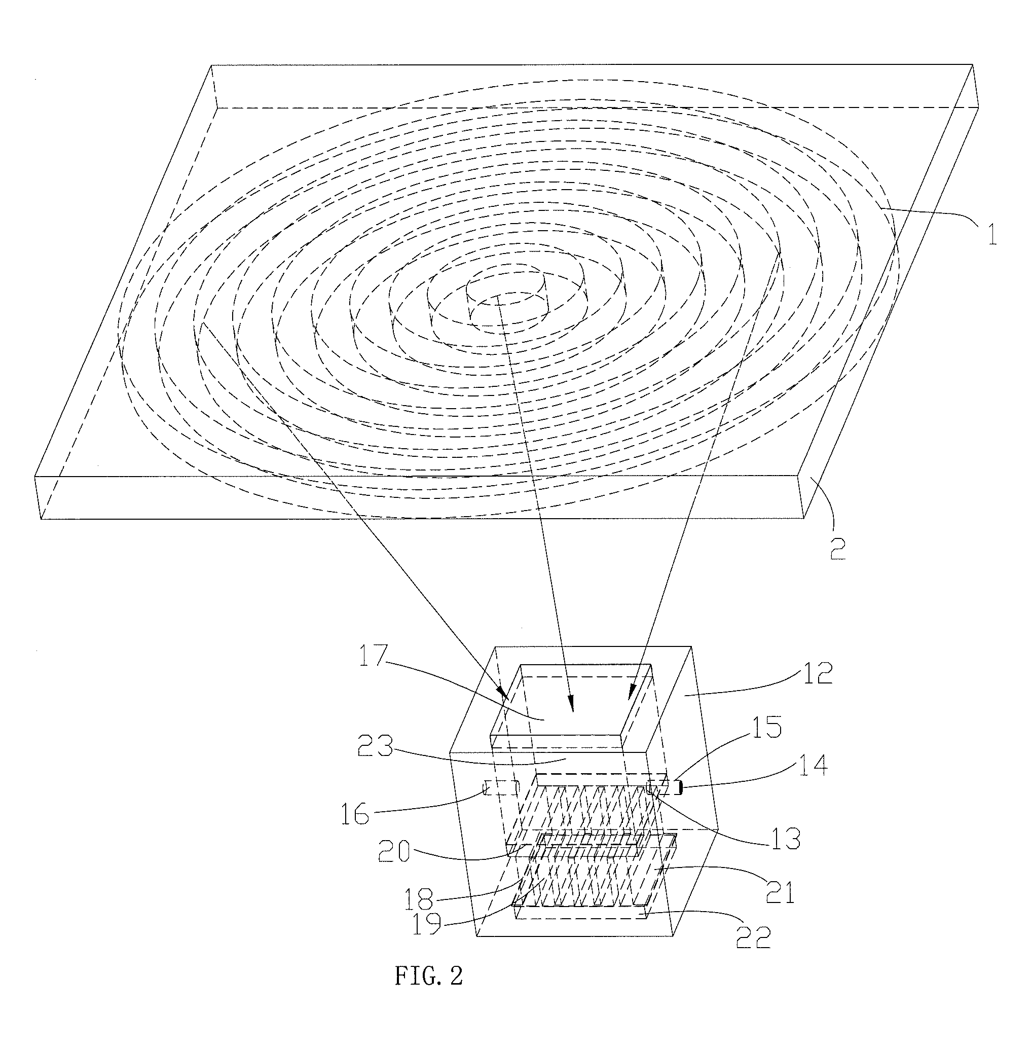 System for thermoelectric converting type solar thermal power generation