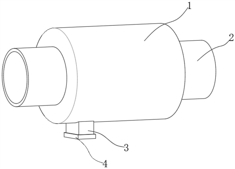 Intelligent industrial fan adopting pipeline connection