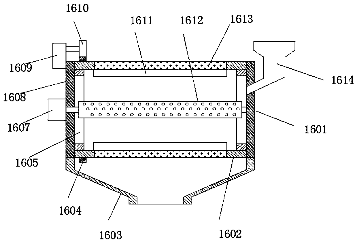 Composite fertilizer production device