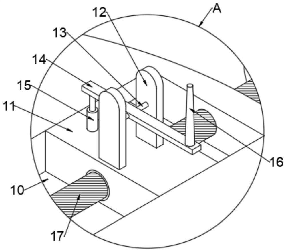 Construction engineering cost on-site surveying and mapping device capable of achieving rapid leveling