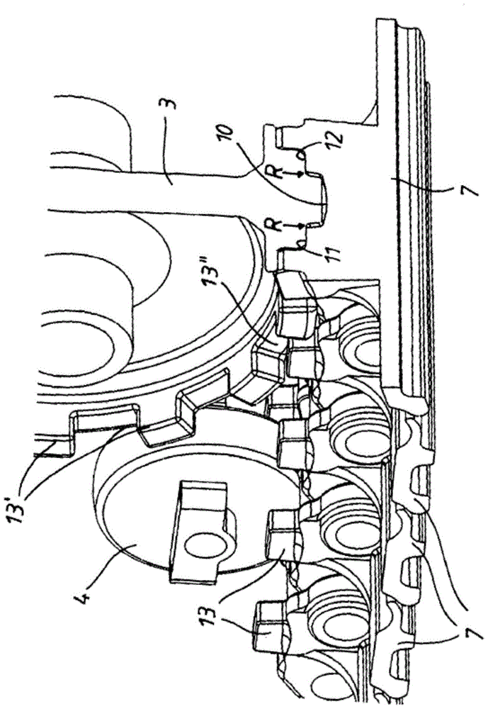 crawler walking mechanism