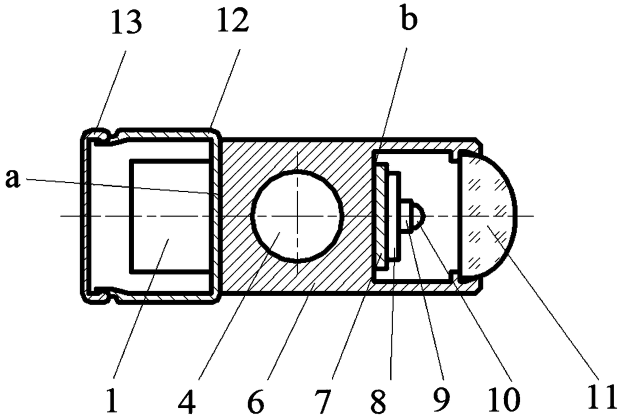 Ultraviolet light LED generating device, processing method and ultraviolet light irradiating device