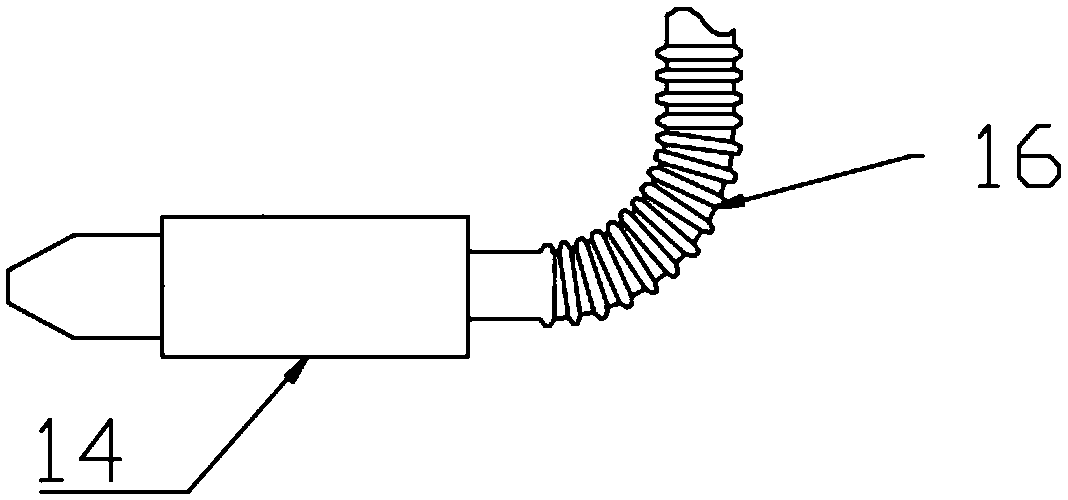 Fertilizing and watering device for agricultural Internet of Things and use method