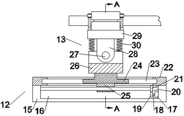 A cylindrical die steel toughness detection device