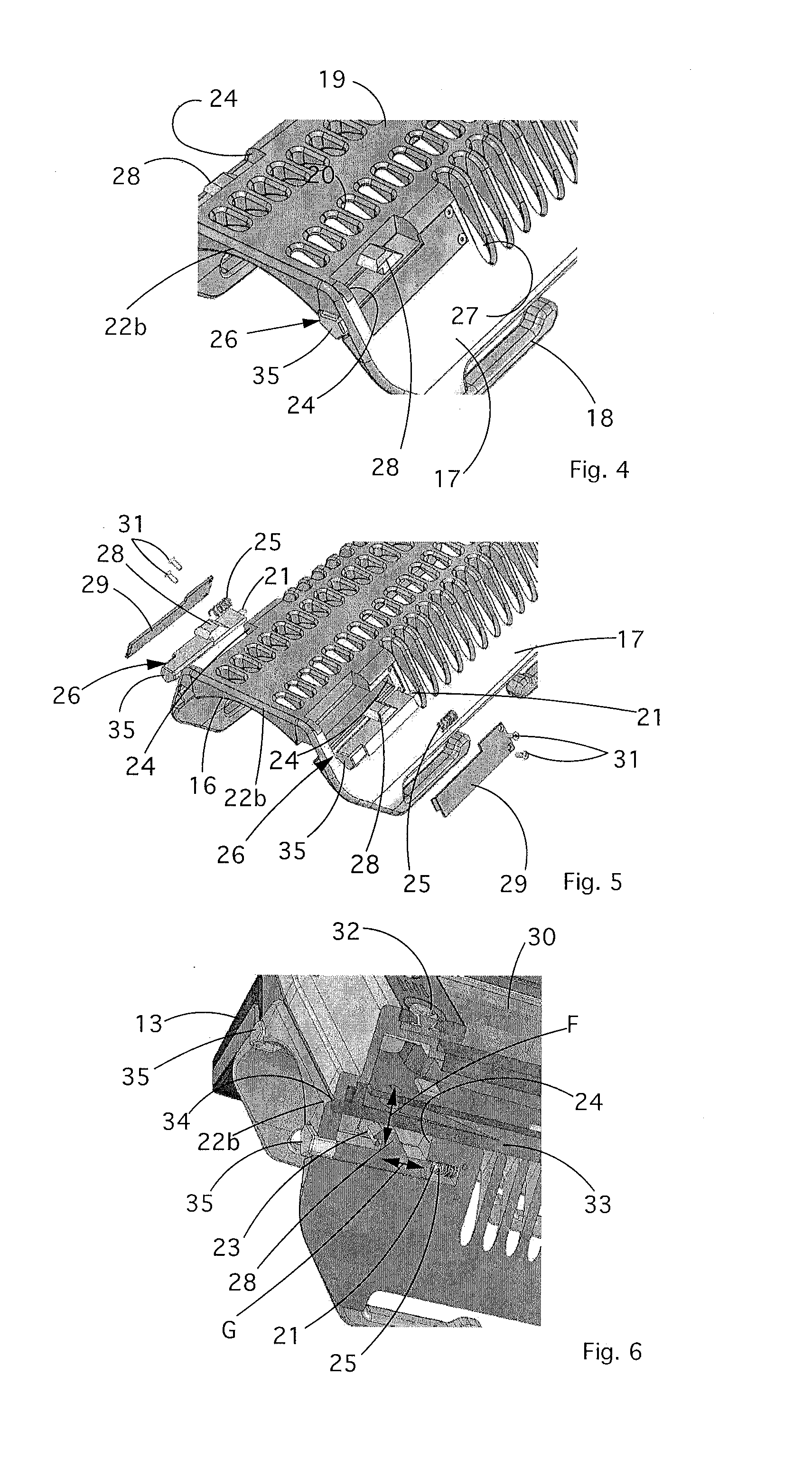 Attachment device for a wearable electronic apparatus and wearable electronic apparatus comprising said attachment device