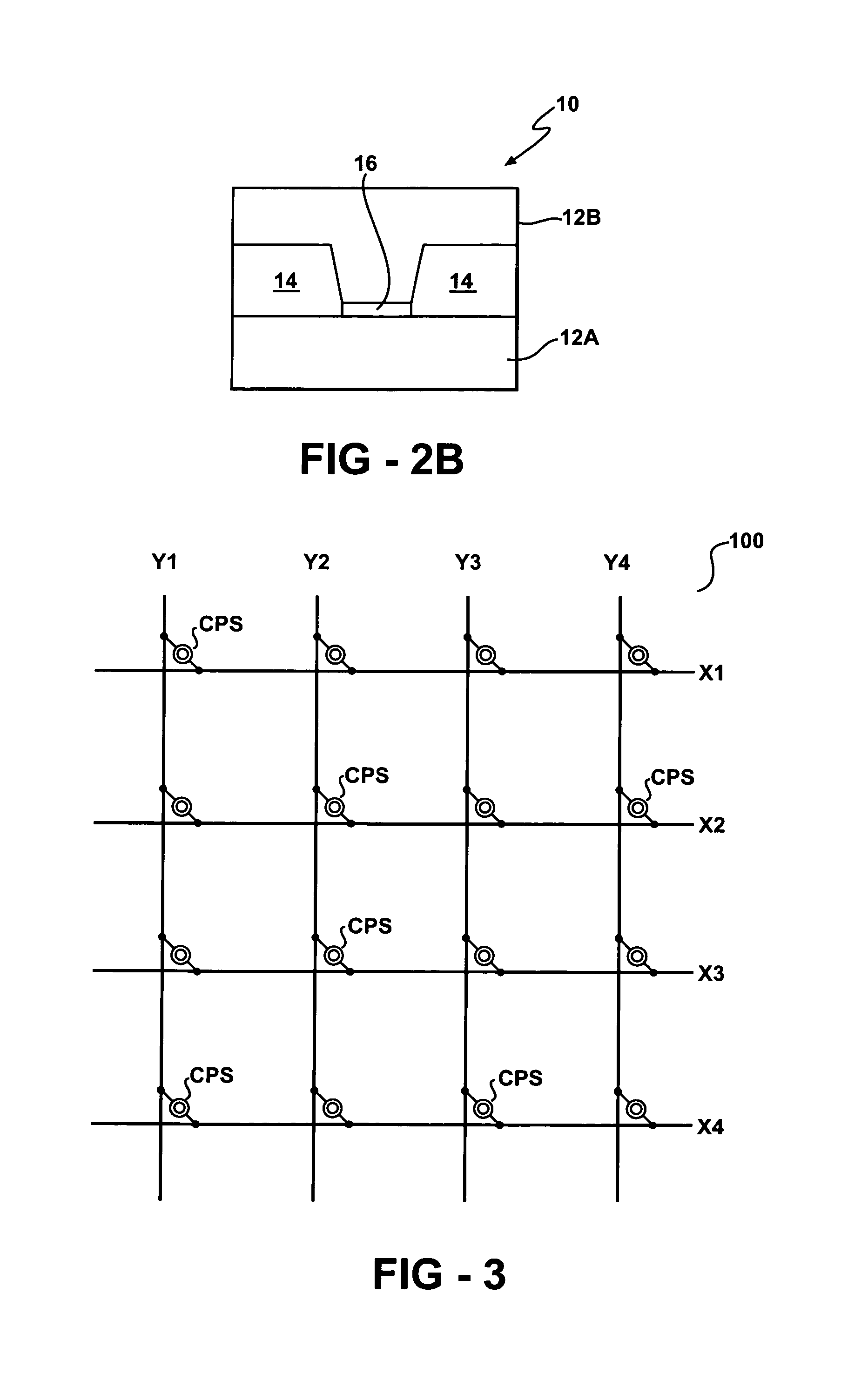 Programmable matrix array with chalcogenide material