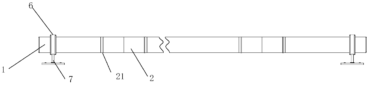 Spliced type buried pipeline