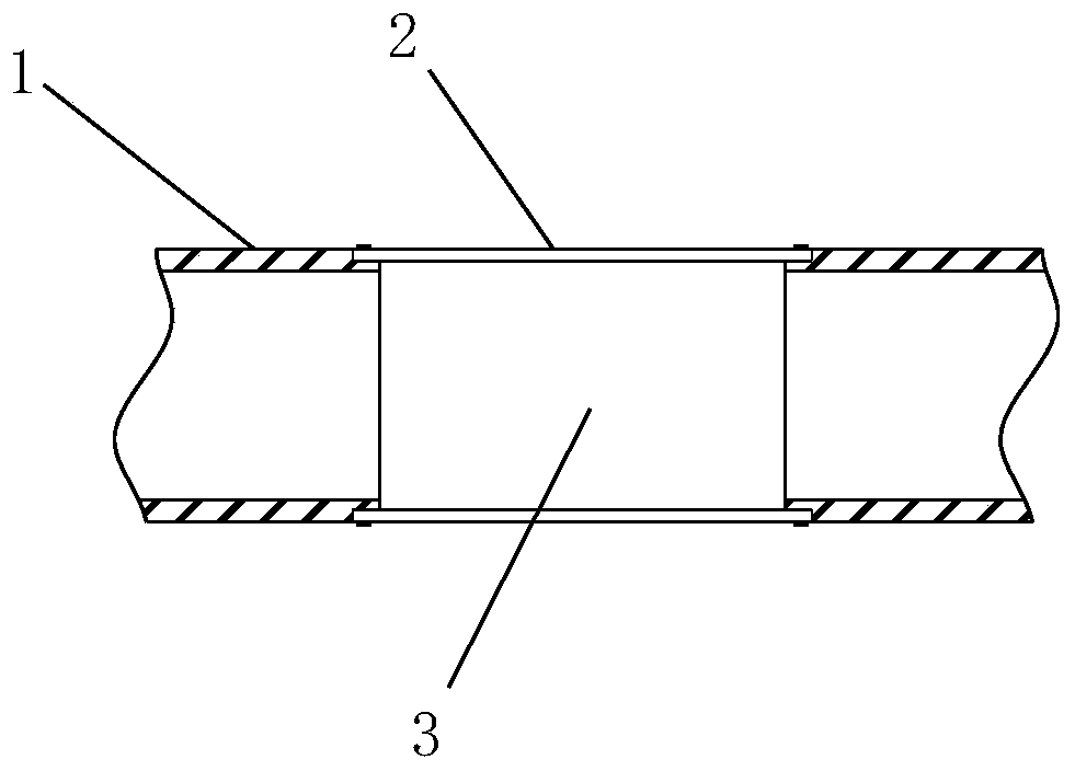 Spliced type buried pipeline