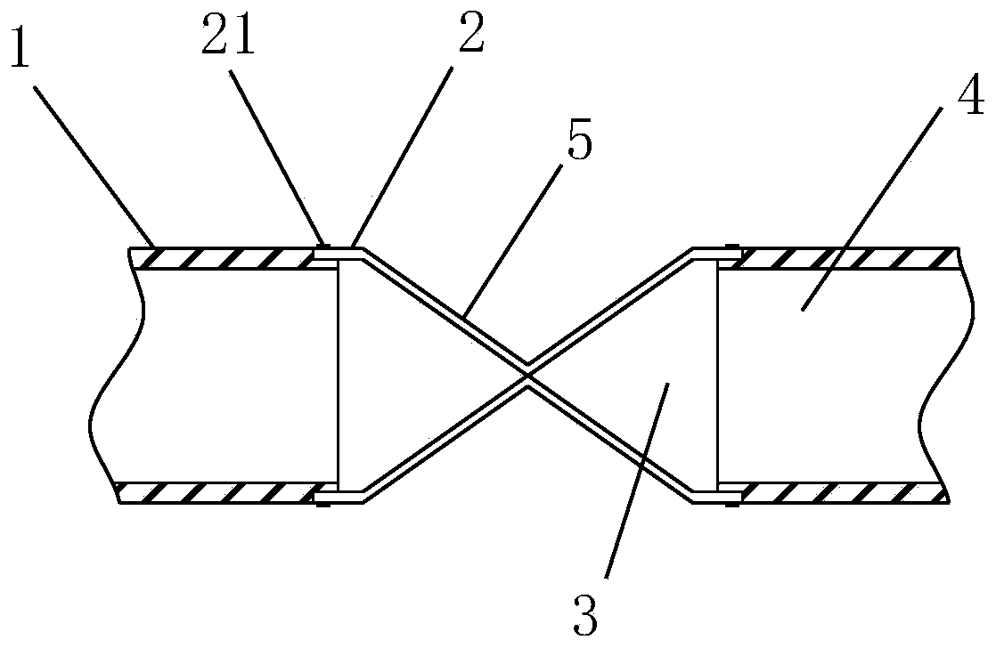 Spliced type buried pipeline