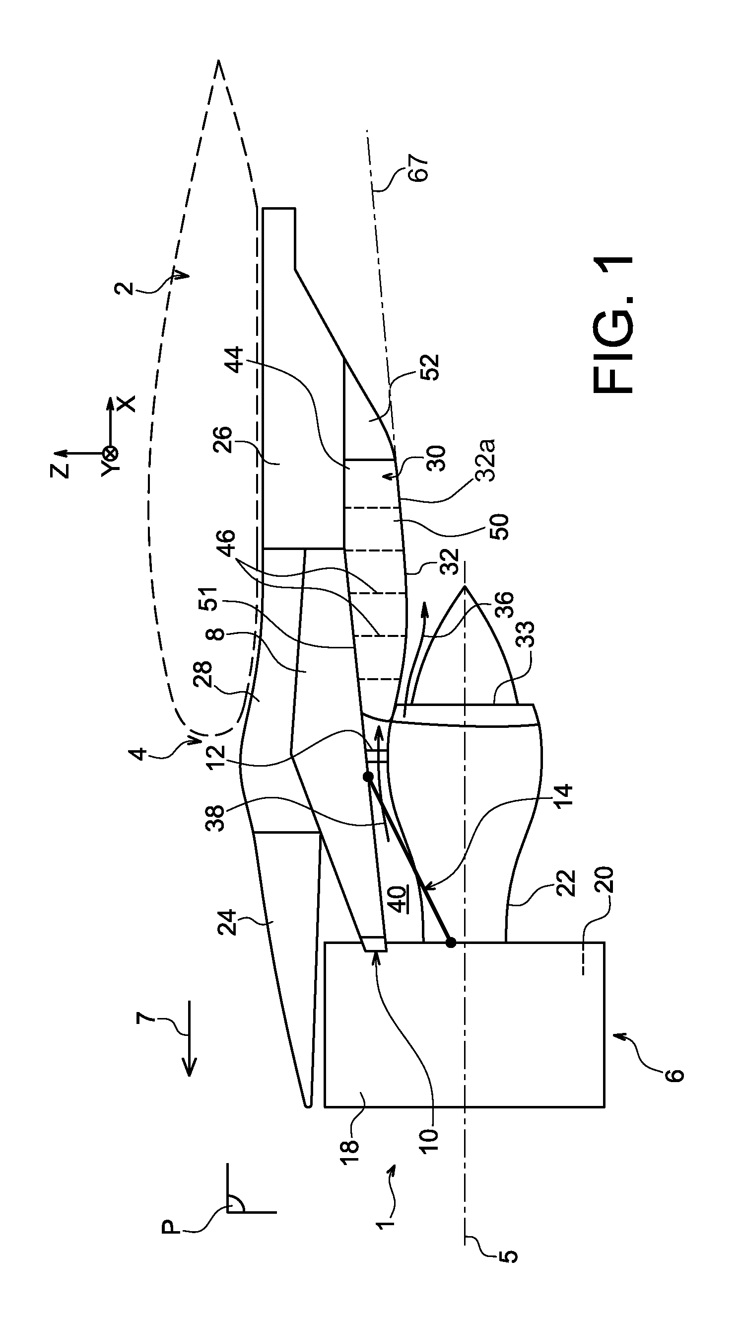 Aft aerodynamic fairing with improved thermal resistance for a pylon for attaching an aircraft propelling assembly