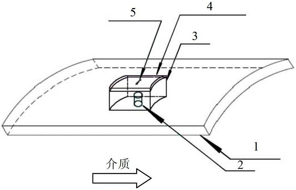 Breach simulation method for high energy pipeline leakage monitoring test in nuclear power plant