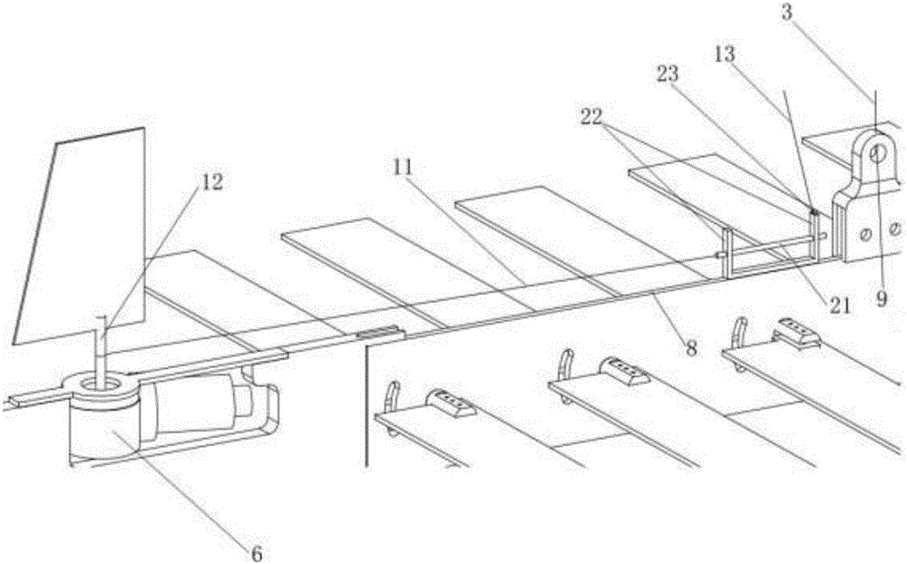 Wave gliding device easy to recycle and recycling method for wave gliding device