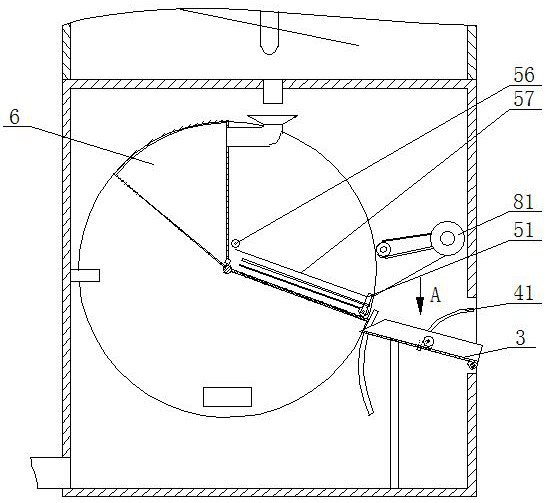 Municipal refuse leachate multi-stage treatment device