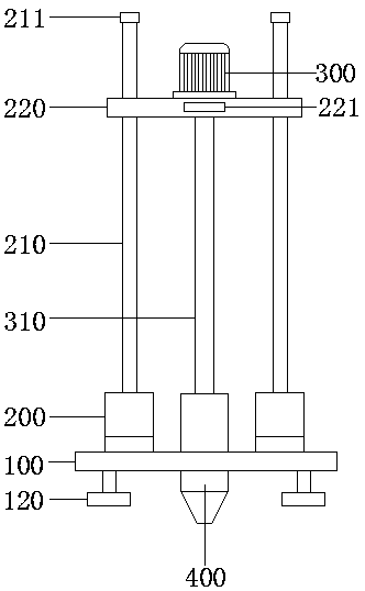 Different-depth soil sampling device for geological exploration