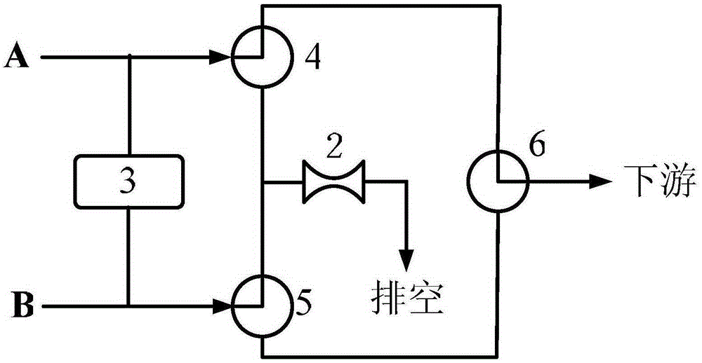 Stable rapid atmosphere switching method, system and application