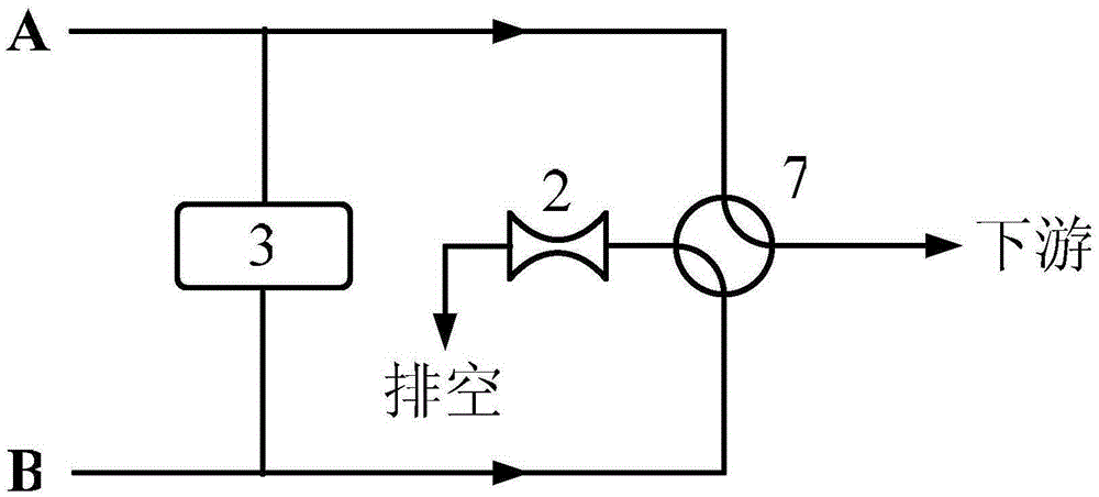 Stable rapid atmosphere switching method, system and application