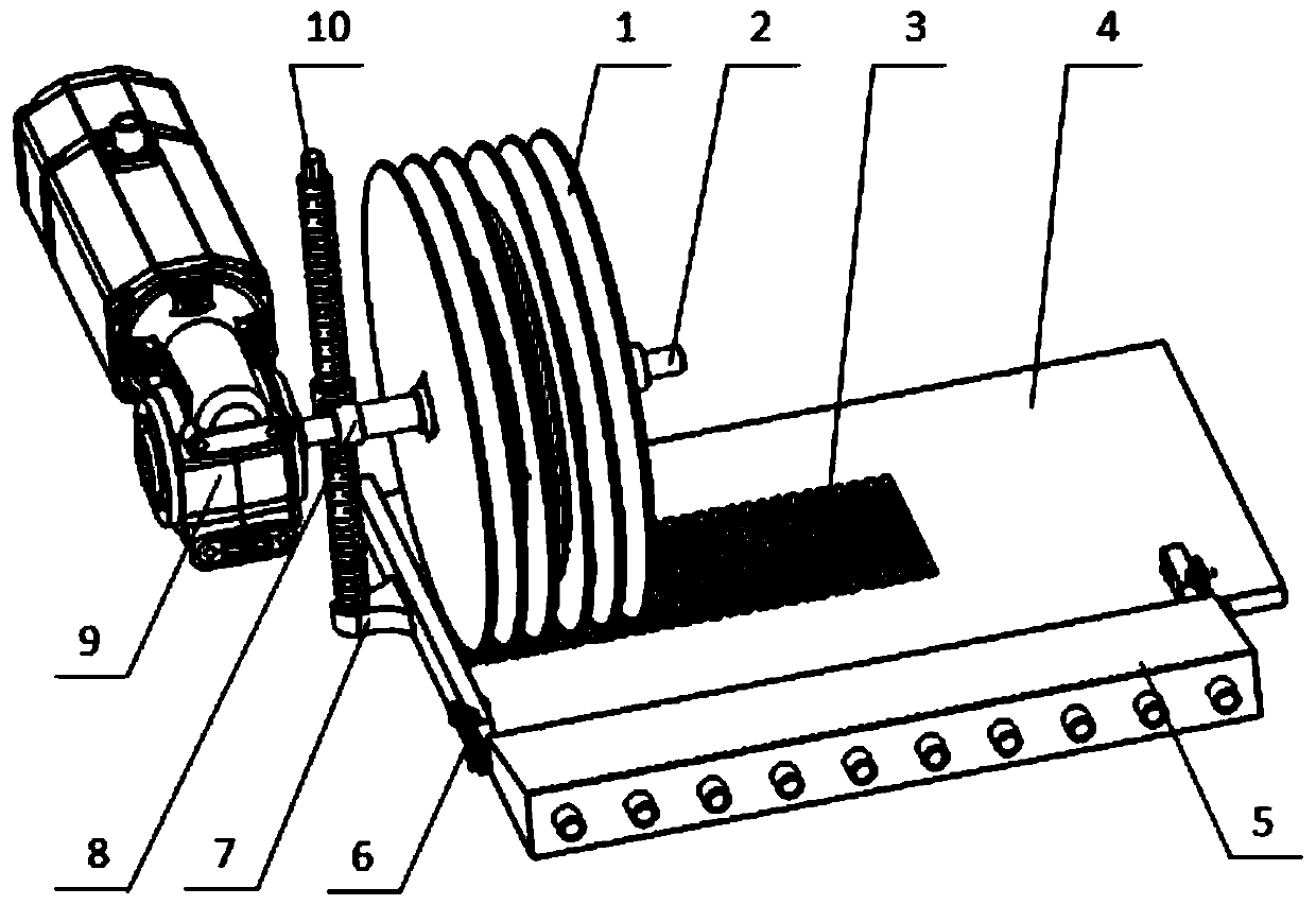 A device and method for positioning a slitting knife to slit multi-width prepreg