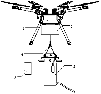 Automatic fixed-depth water taking device and control method thereof