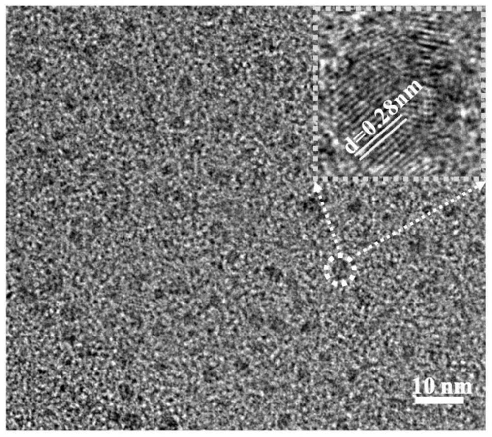 Photoinduced carbon quantum dot and preparation method thereof