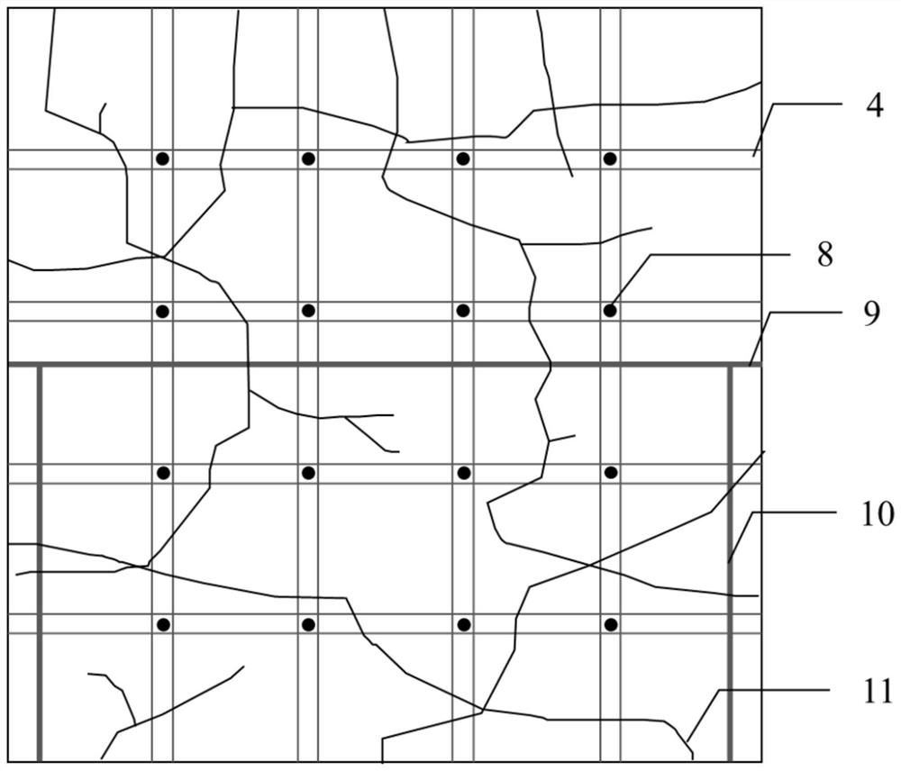 Landslide prevention and control method based on microbial mineralization