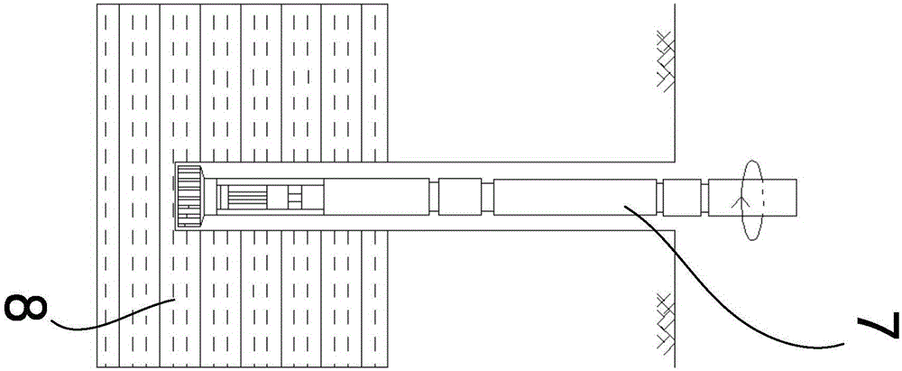 Auxiliary hole-guiding method facilitating driving of hard-rock-layer steel plate pile