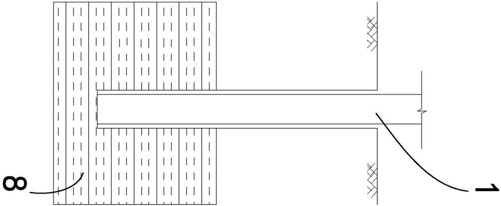 Auxiliary hole-guiding method facilitating driving of hard-rock-layer steel plate pile