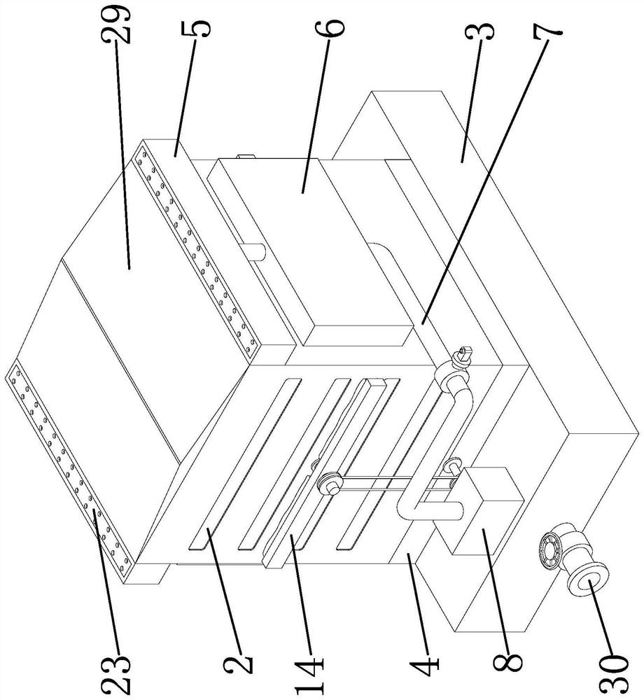 Environment-friendly cooling device for energy storage power station