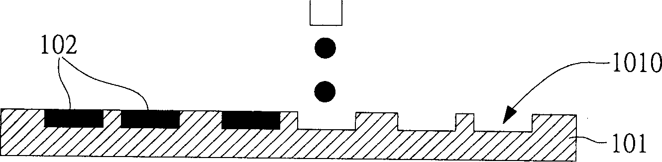 Method for fabricating organic thin film transistor in plastic base plate