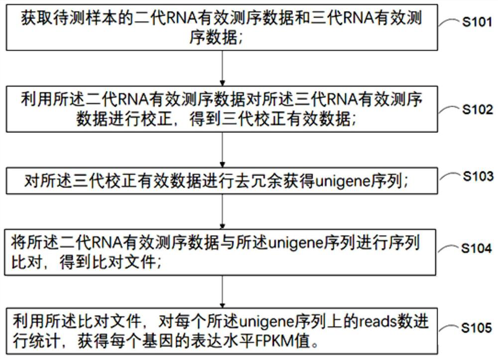 Transcriptome analysis method and system without reference genome sequence