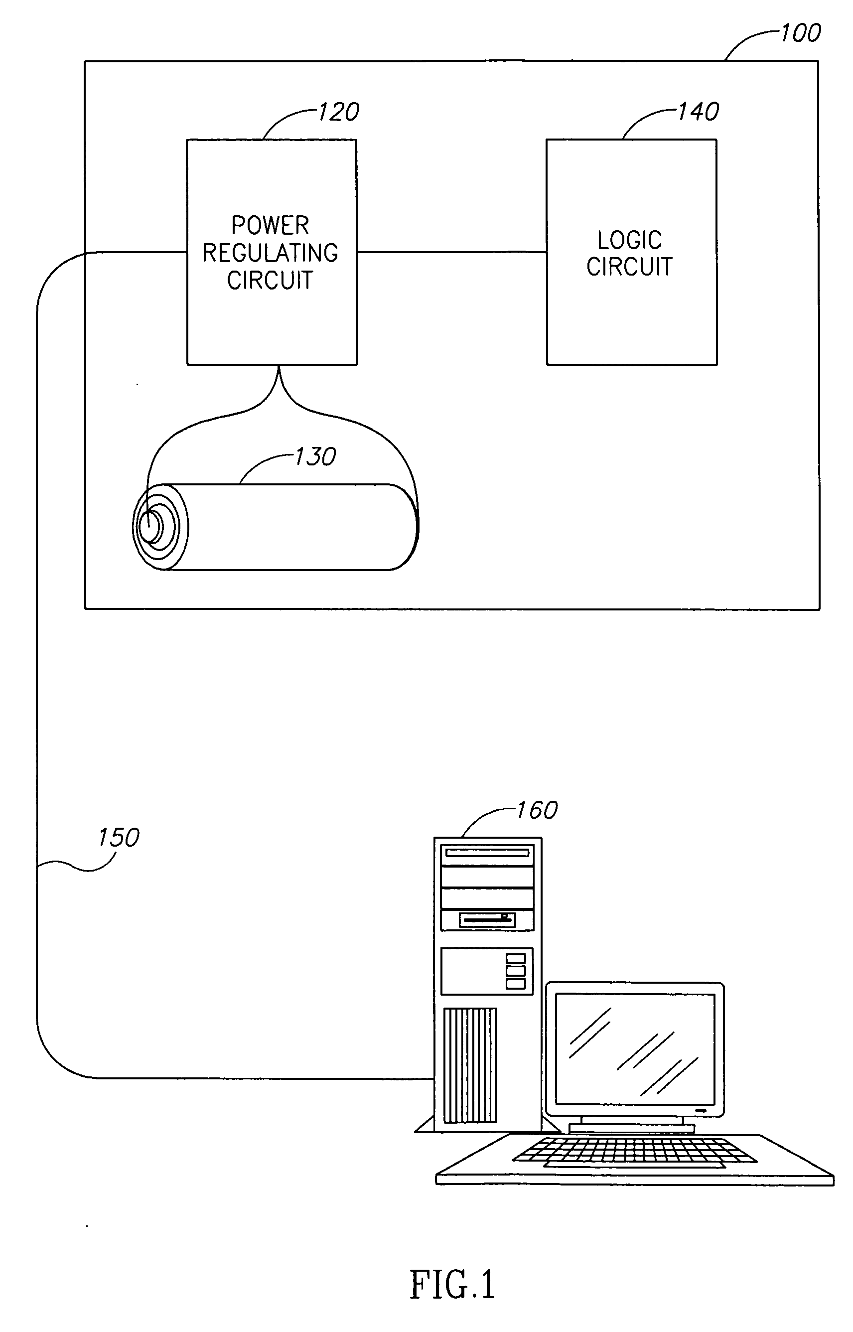 Electrical load with preferential source