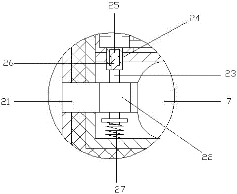 Refrigeration type express box structure