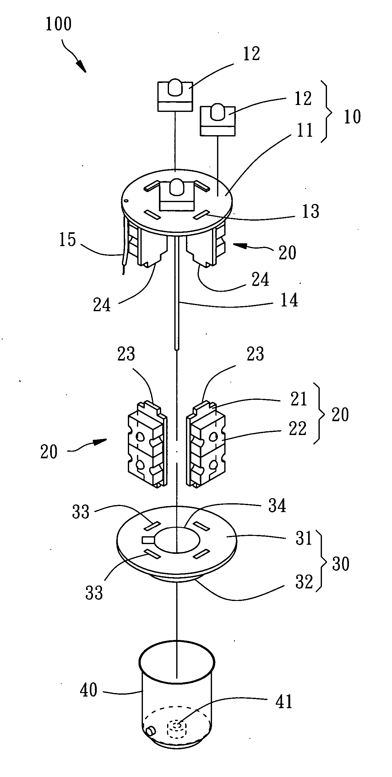 Bulb with light emitting diodes