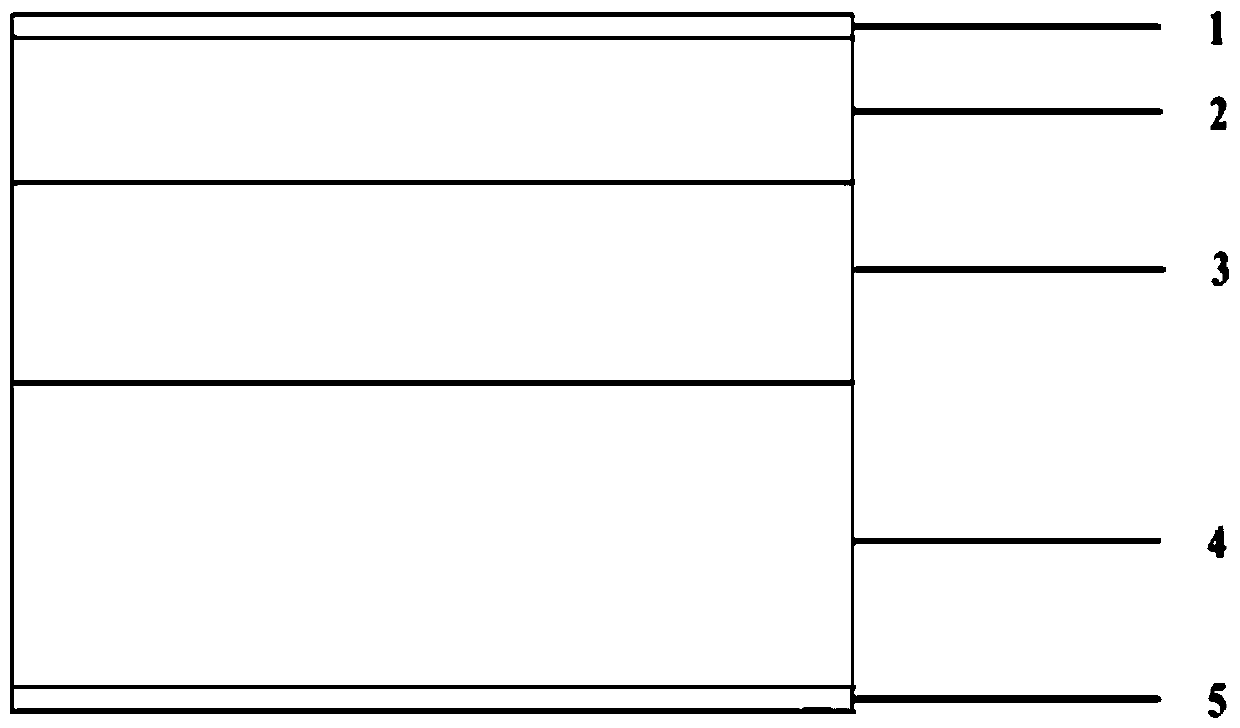 Based on nio/ga  <sub>2</sub> o  <sub>3</sub> Ultraviolet photodiode and preparation method thereof