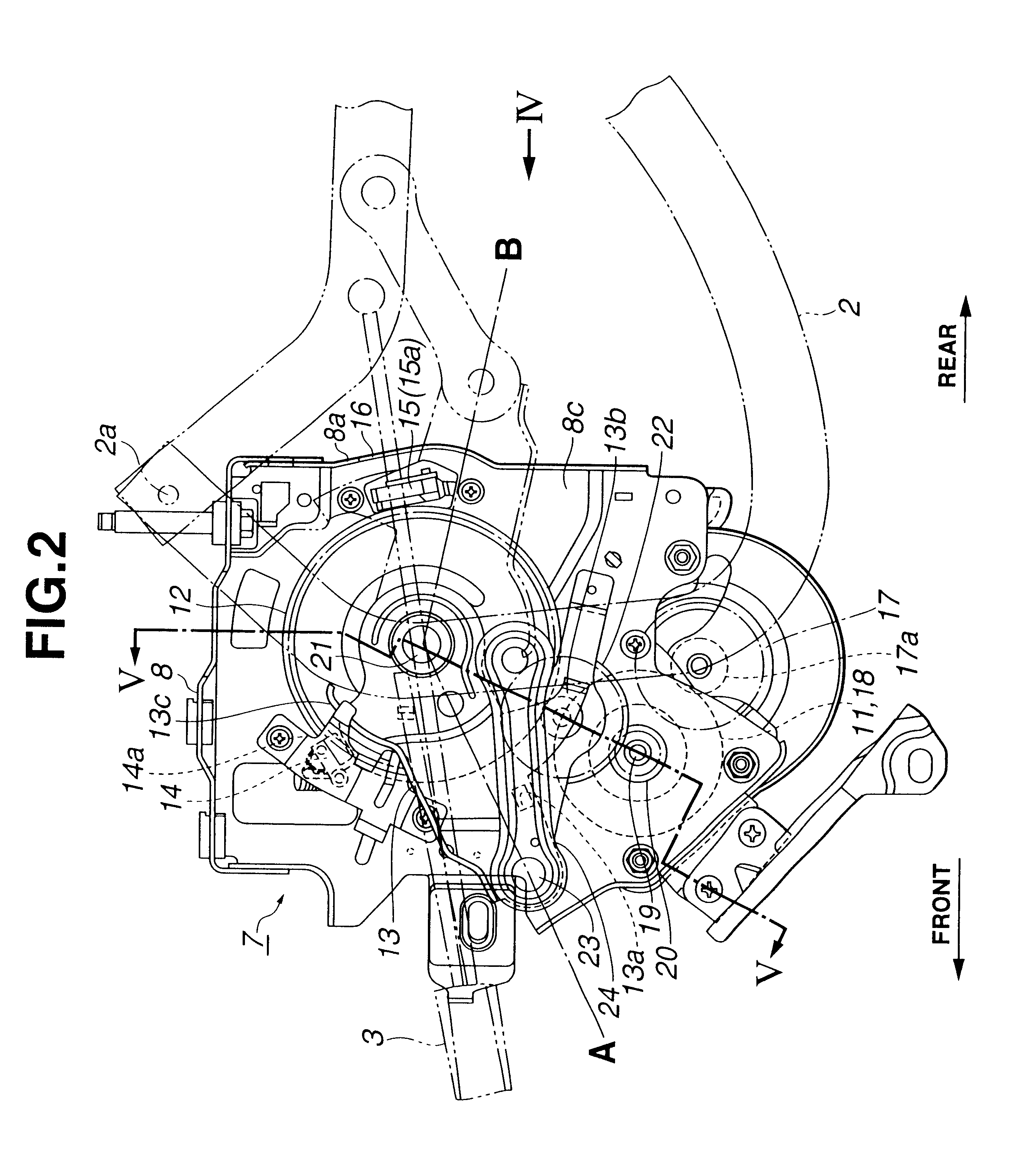 Power unit for automotive trunk lid