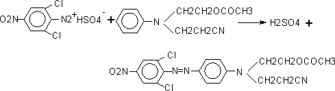 Preparation method for producing disperse orange by salt-free diazotization method and high-temperature coupling method