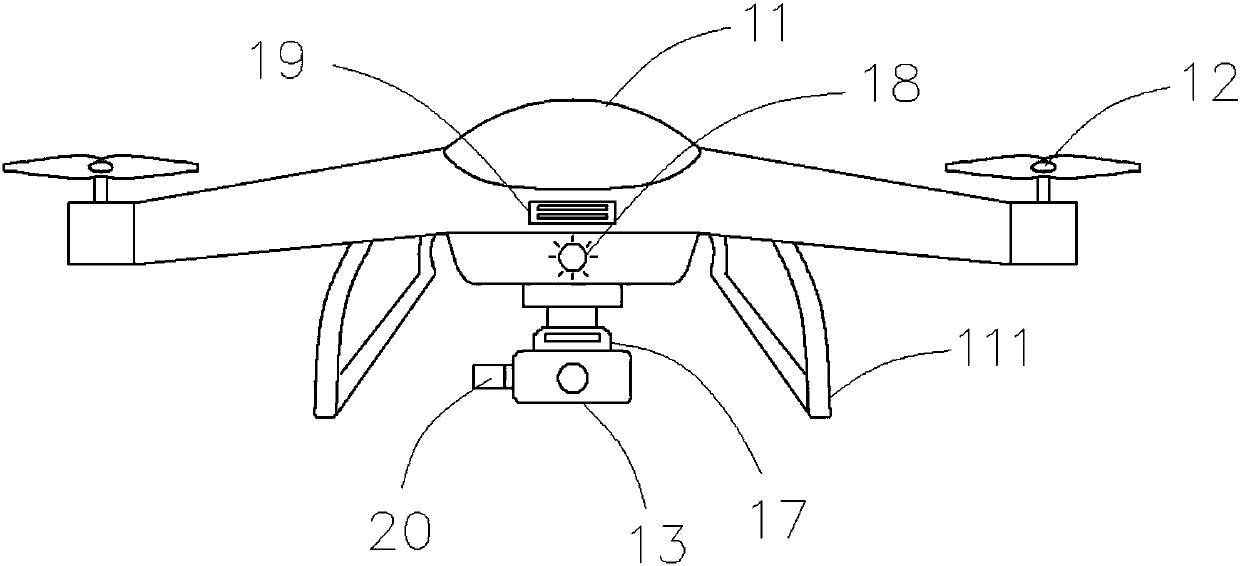 Identification patrol unmanned aerial vehicle