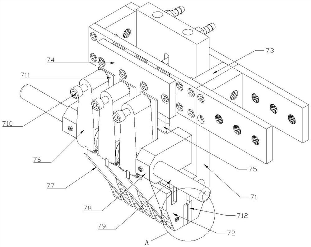 Contact tube assembly and strip